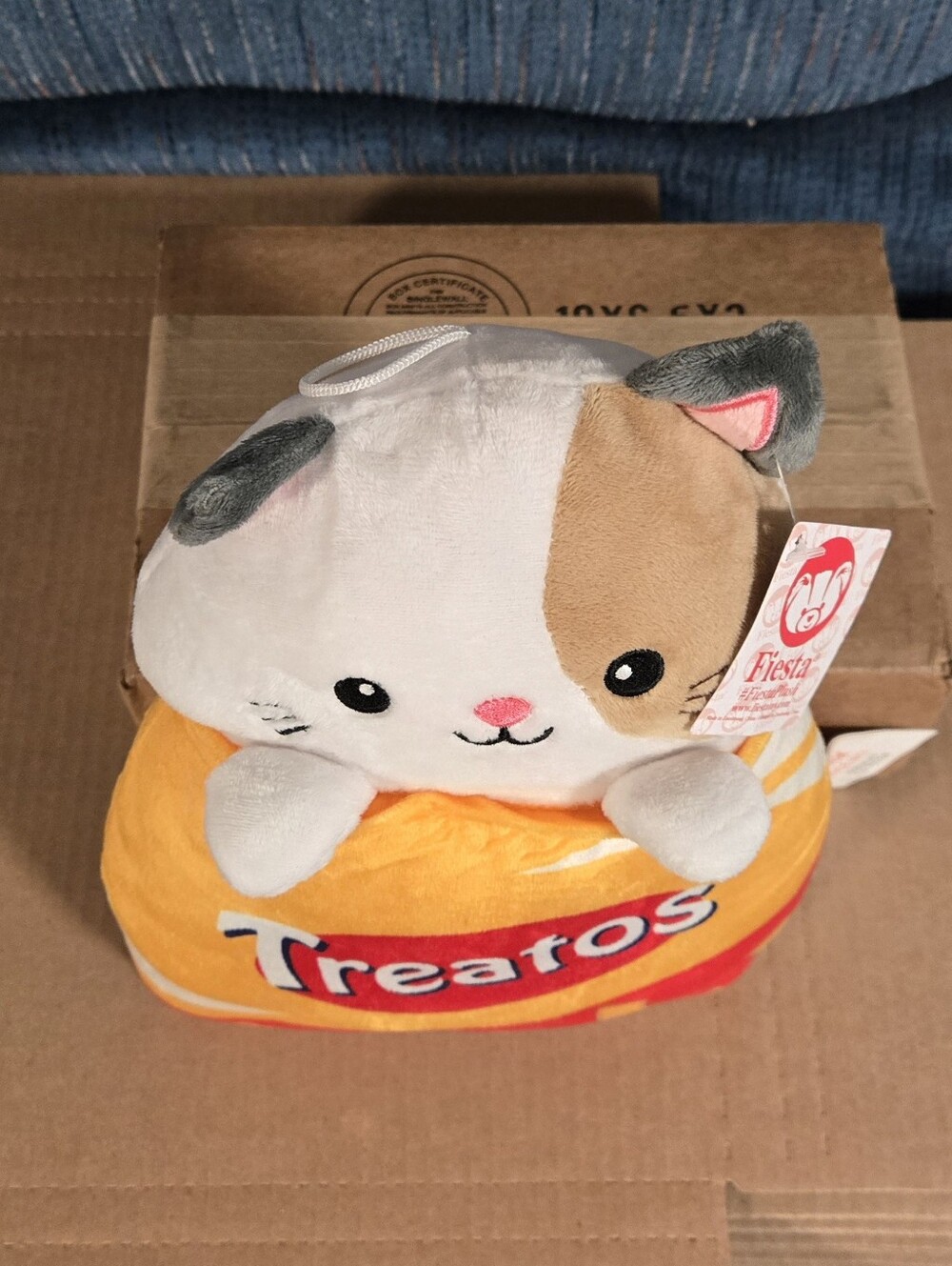 Treatos Cat Chip Bag Plush Toy NWT - Picture 6 of 10